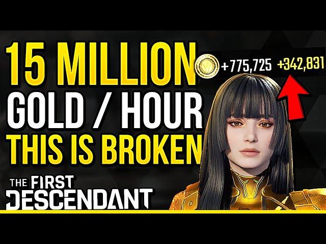 The First Descendant - 15 MILLION GOLD Per Hour! Best Farm In Game!