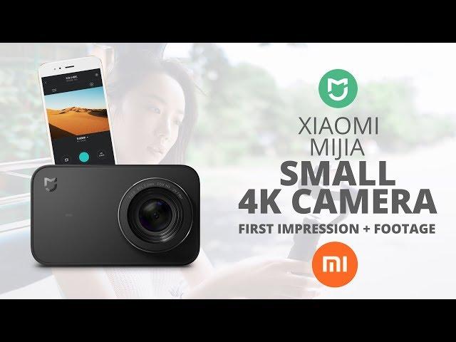 (NEW) Xiaomi Mijia Small 4K Camera - Walkthrough & First Impressions