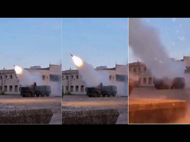  Russian Air Defense Fail - Russian Pantsir-S2 System Malfunctions • Hits Friendly Position