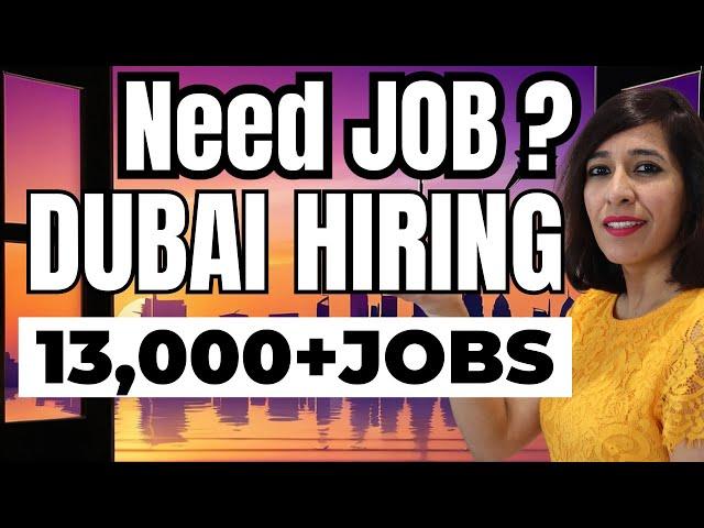 [New] Move to DUBAI without job offer or Sponsorship | UAE Job Seeker Visa | Dubai Job search