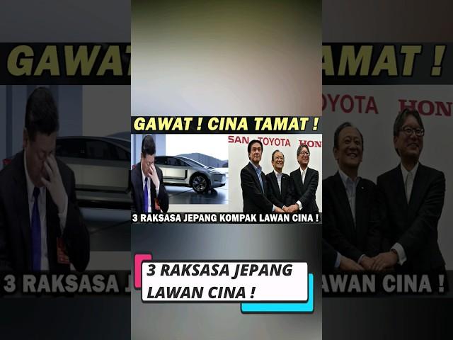 CINA TAMAT ! 3 RAKSASA JEPANG KOMPAK LAWAN CINA  LUNCURKAN MOBIL LEBIH MURAH & CANGGIH DARI CINA️