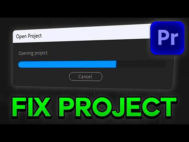 How to Fix Your Premiere Pro Project if it Will Not Load