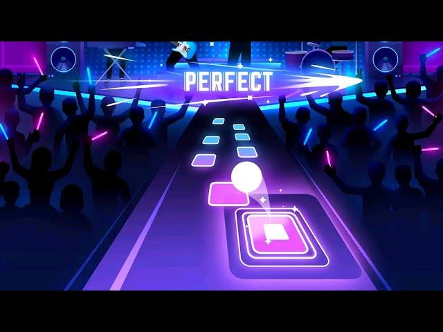 Tiles Hop: EDM Rush!  Mobile Gameplay Walkthrough / NEW GAME (Android & iOS) lets play