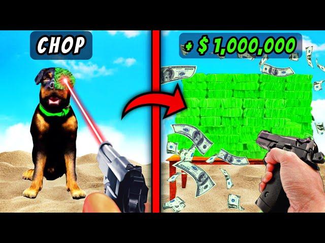 Everything I SHOOT Becomes MONEY In GTA 5!