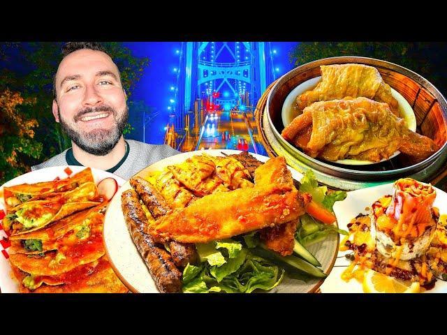 Ultimate SUSHI CAKE + Best CHEESE SKIRT Birria In Vancouver, Canada!