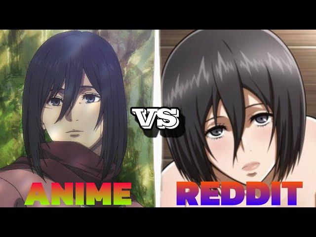 Attack on Titan || Anime vs Reddit