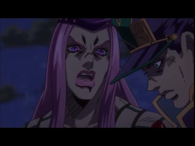 Anasui once again simping for* Jolyne for almost 6 minutes