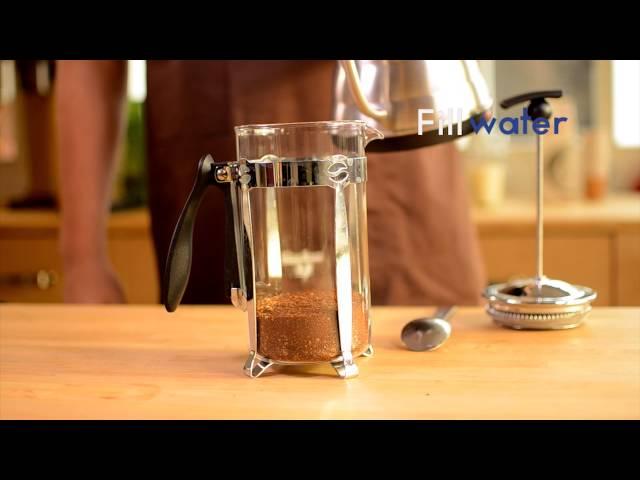 Peter Larsen french press coffee