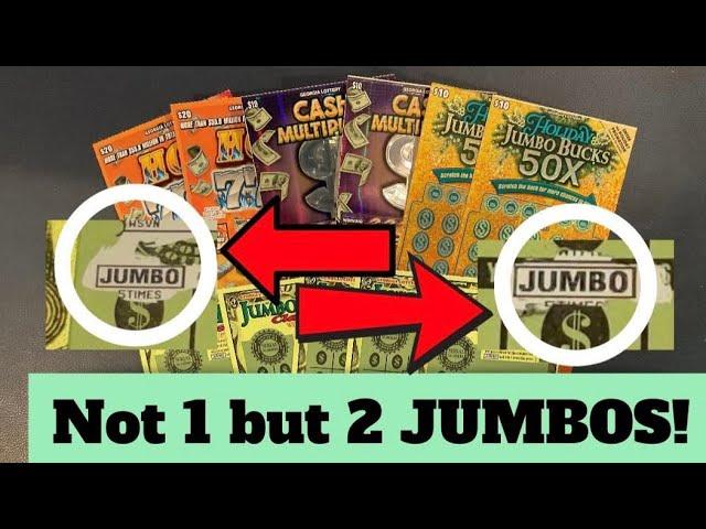 ‼️ Not 1 but TWO JUMBOS! ‼️ Hot 777s, Cash Multiplier, Holiday Jumbo Bucks 50X & Classic Jumbo Bucks