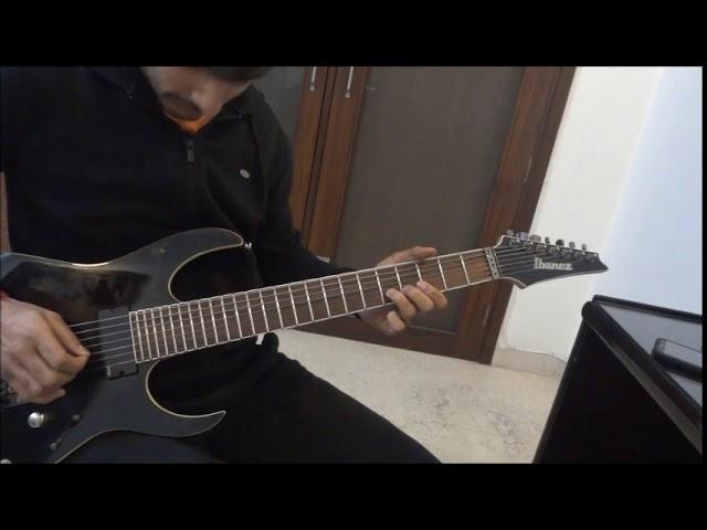 Improvisation over backing track in C