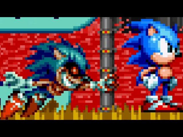 Sonic Mania, but Sonic.exe is chasing Sonic [Sonic Mania Plus Mods Gameplay]