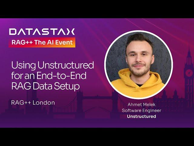 Using Unstructured for an End-to-End RAG Data Setup | Unstructured