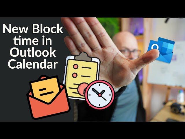 New Block time in Outlook Calendar