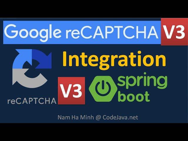 Spring Boot Google reCAPTCHA v3 Integration Example