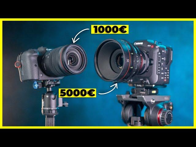 OBJECTIF PHOTO VS CINE : c'est quoi la différence ?!