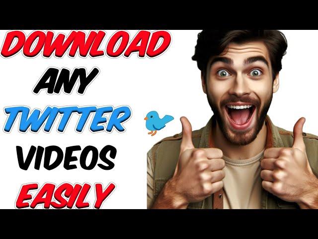 How To Download Twitter Videos In Mobile | How To Save Twitter (X) Videos In Gallery