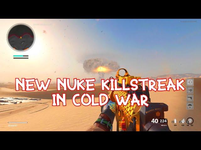 New Nuke Killstreak Black Ops Cold War Season 4 Reloaded
