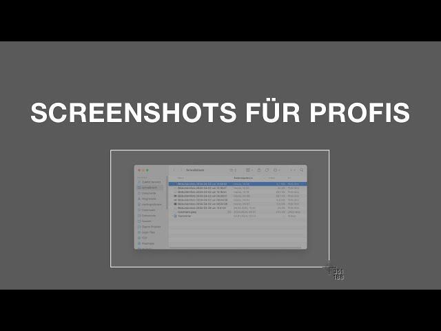 Wie Du WIRKLICH Screenshots auf dem Mac aufnehmen solltest! [Bildschirmfoto-Tutorial] 