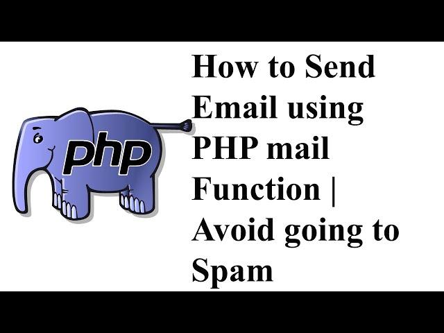 How to Send Email using PHP mail Function | Avoid going to Spam ( malayalam )