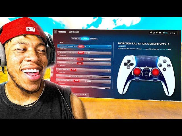 *NEW* AIMBOT WARZONE SETTINGS in SEASON 3! (Warzone Best Settings PS5/XBOX Controller)