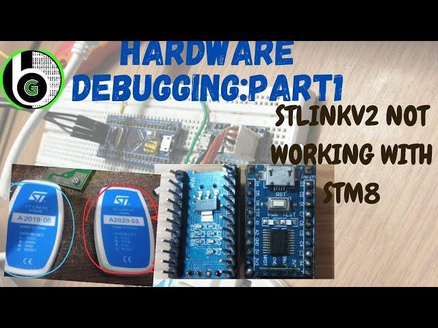 STLINKv2 not working with STM8 SWIM connection error||Hardware debugging||Robu|| STM||STLINKv2||STM8