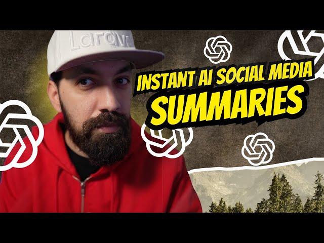 Create Instant Social Media Summaries with Laravel, Livewire & AI