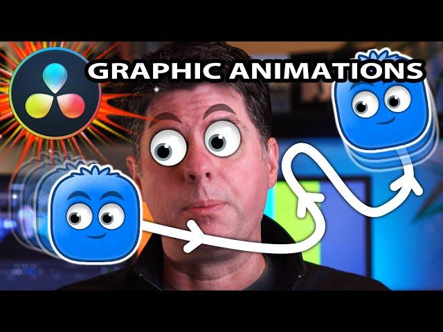 Animating Graphics Tutorial / Davinci Resolve / Fusion