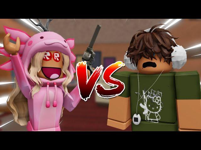 1V1 GODLY BET FT. MY BROTHER! (Roblox Murder Mystery!)