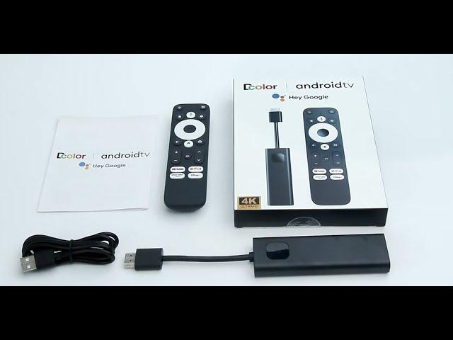 #Dcolor GD1 4K ATV Sticks #100% Google and Netflix Certified Android Tv Stick#