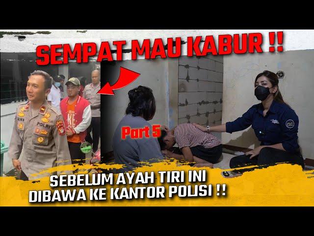 SEMPAT MAU KABUR !! SEBELUM PAK P0LISI DATANG MENANGKAP AYAH TIRI INI !!