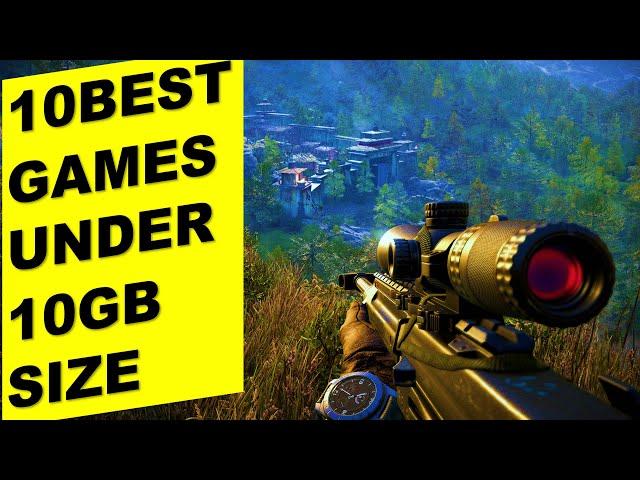 10 Best Pc Games Under 10 Gb Size | Amezing Adventure And Action Low End Pc Games In 10 GB Size