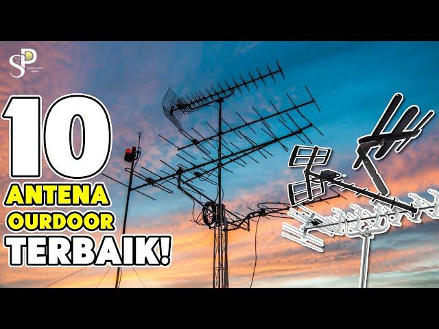 SINYAL KUAT HINGGA 100 KM! | 10 Rekomendasi ANTENA TV DIGITAL OUTDOOR Terbaik 2023