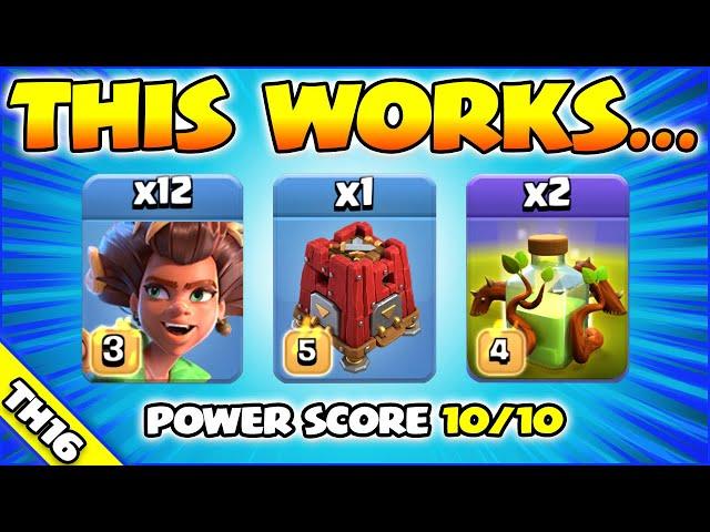 This Town Hall 16 Attack is SO EASY!!! TH16 Attack Strategy (Clash of Clans)