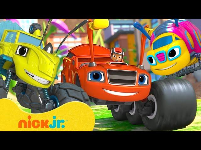 Ant Blaze's Insect Adventure! w/ Zeg & Crusher | Blaze and the Monster Machines | Nick Jr.