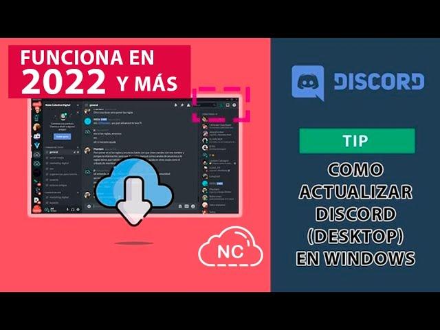 Como Actualizar Discord (Desktop) en Windows