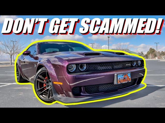 7 THINGS to LOOK FOR when BUYING a DODGE CHALLENGER SCATPACK or CHALLENGER R/T - ALL the DIFFERENCES