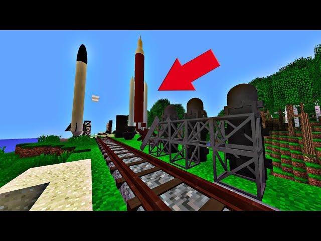 РАКЕТЫ И ТЕХНОЛОГИИ МОД В МАЙНКРАФТЕ! (MINECRAFT)