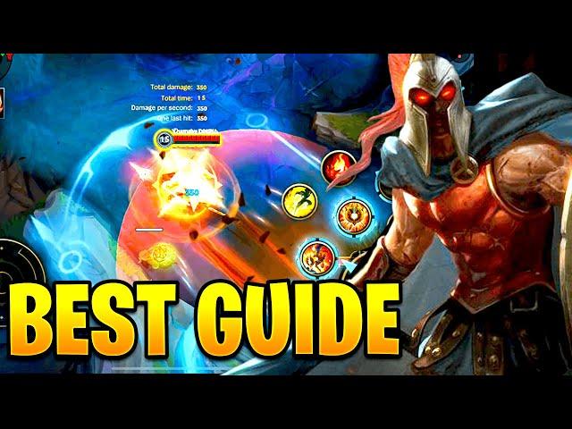 Wild Rift Pantheon GUIDE + BUILD! Pantheon Gameplay and Combos!