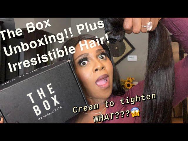 Sept. 2019: The Box by Fashionsta & Irresistible Me Hair Unboxing! Tighten Cream?| TonyaNicole