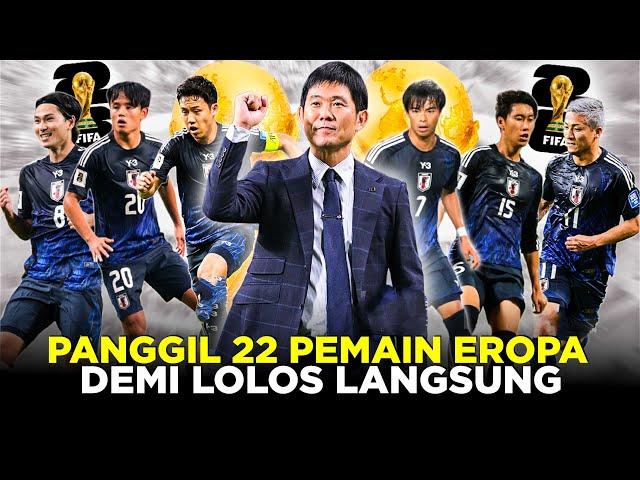 NGERINYA SKUAD TIMNAS JEPANG PAKAI 22 PEMAIN EROPA! PANTAS JADI YANG TERBAIK DI BENUA ASIA