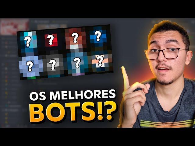 ESSES SÃO OS MELHORES BOTS PARA DISCORD!!