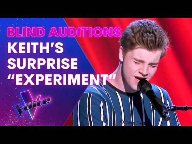 Keith's Experiment Stuns The Crowd | The Blind Auditions | The Voice Australia