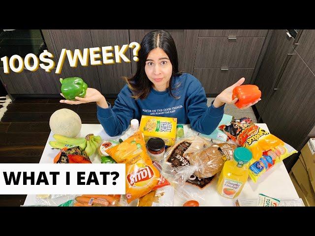 $100/Week Grocery Haul | What I EAT? | Come Shop with Me| PEEKAPOO