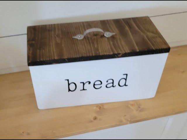 EASY DIY Breadbox that you can do!