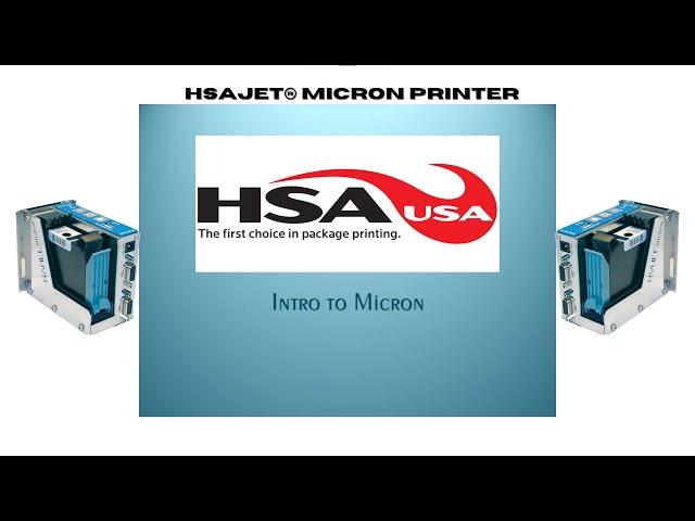 HSAJET® Micron Printer