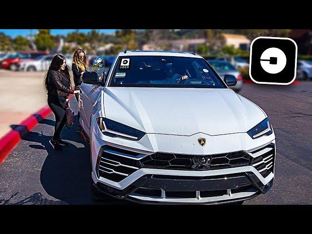 Picking up Uber Riders in my Lamborghini Urus! **crazy reactions**