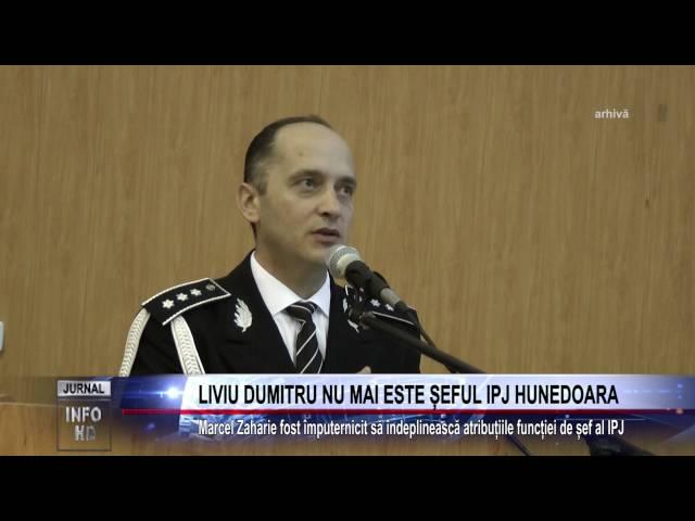 LIVIU DUMITRU NU MAI ESTE ȘEFUL IPJ HUNEDOARA