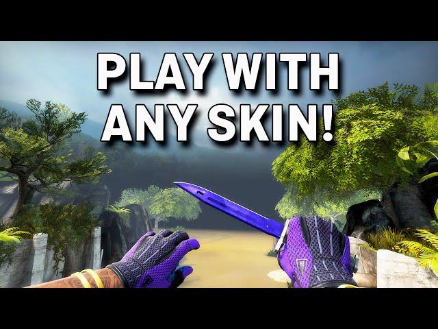 How To USE ANY CS2 Skins, Knives or Gloves IN GAME For FREE! (2024)