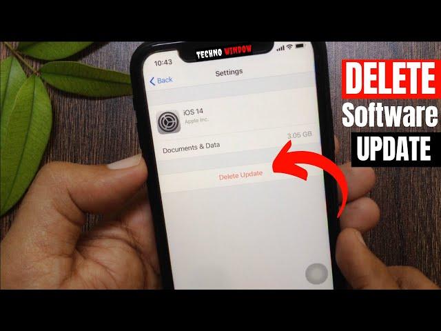 How to Delete Downloaded iOS Update on iPhone/iPad (iOS 14 Included)