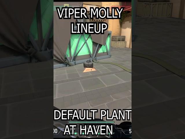 Viper Molly Lineups For Haven In VALORANT Part 1